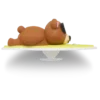 3D Sörf Yapan Ayı Jibbitz™ Süsleri