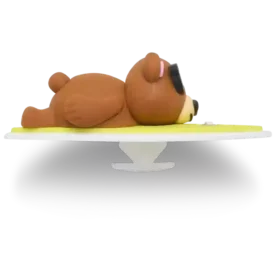 3D Sörf Yapan Ayı Jibbitz™ Süsleri