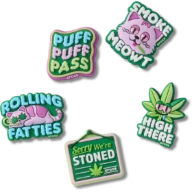 420 Kenevir Cuties 5’li Paket Jibbitz Süsleri
