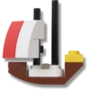 4Lw Yelkenli Tekne Jibbitz™ Süsleri 4Lw Yelkenli Tekne Jibbitz™ Süsleri