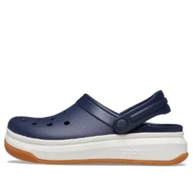 Band Full Force Kalın Tabanlı Sandaletler Unisex Mavi Beyaz