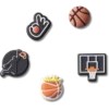 Basketbol Takımı 5’li Jibbitz Süsleri Seti