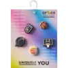Basketbol Takımı 5’li Jibbitz Süsleri Seti