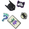 Batman 5’li Paket Jibbitz Ayakkabı Süsleri