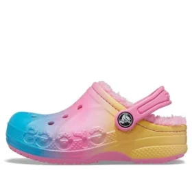 Baya Desenli Lined Clog “Pink Lemonade Multi”