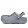 Baya Lined Clog “Kömür”