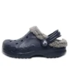 Baya Lined Clog “Lacivert Gri”