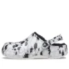 Baya Lined Clog Polar Astarlı Unisex Beyaz Gri Ev Terlikleri “Beyaz Gri”