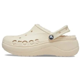 Baya Platform Lined Clog “Bej”