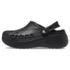 Baya Platform Lined Clog Sandaletler “Siyah”