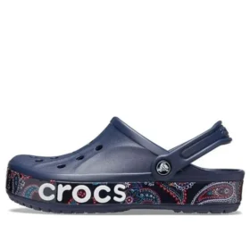 Bayaband Baskılı Sandaletler Unisex Mavi