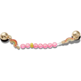Be Happy Chain Jibbitz Süsleri