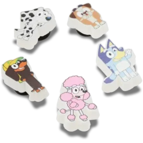 Bluey 5’li Paket Jibbitz Süsleri