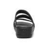 Boca Strappy Wedge Sandaletler “Black”