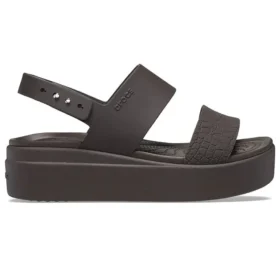 Brooklyn Croco Low Espresso Sandalet “Kahverengi”