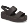 Brooklyn Croco Low Espresso Sandalet “Kahverengi”
