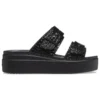 Brooklyn Croco Shine Buckle “Siyah”