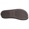 Brooklyn Croco Shine Slide Sandaletler “Espresso”