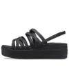 Brooklyn Strappy Siyah Sandaletler