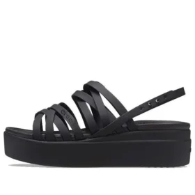 Brooklyn Strappy Siyah Sandaletler