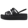 Brooklyn Strappy Siyah Sandaletler