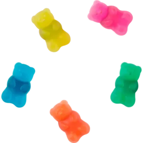 Candy Bear 5’li Paket Jibbitz Ayakkabı Süsleri