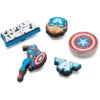 Captain America 5’li Paket Jibbitz Süsleri