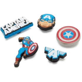 Captain America 5’li Paket Jibbitz Süsleri