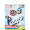 Captain America 5’li Paket Jibbitz Süsleri