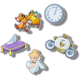 Cinderella 5’li Paket Jibbitz Süsleri