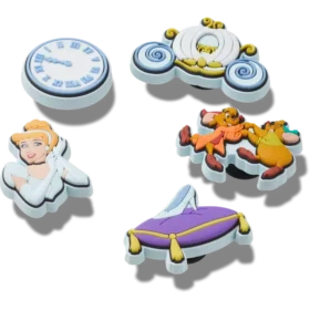 Cinderella 5’li Paket Jibbitz Süsleri