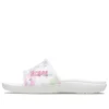 Classic Bleach Dye Slides “Beyaz Pembe”