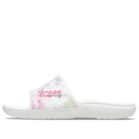 Classic Bleach Dye Slides “Beyaz Pembe”