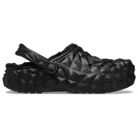 Classic Clog Astarlı Geometrik “Siyah”