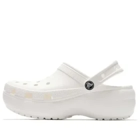 Classic Clog Clouds Retro Plaj Ayakkabısı Beyaz
