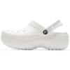 Classic Clog Clouds Retro Plaj Ayakkabısı Beyaz