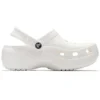 Classic Clog Clouds Retro Plaj Ayakkabısı Beyaz
