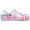 Classic Clog Crocs Tie-Dye Baskılı “Çok Renkli”