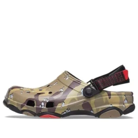 Classic Clog Desert Camouflage Beach “Siyah Kahverengi”