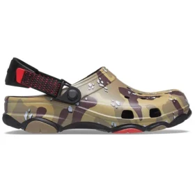 Classic Clog Desert Camouflage Beach “Siyah Kahverengi”