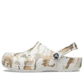 Classic Clog Kamuflaj Desenli Plaj “Beyaz Kamuflaj”
