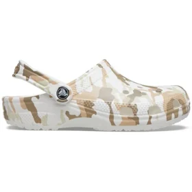 Classic Clog Kamuflaj Desenli Plaj “Beyaz Kamuflaj”