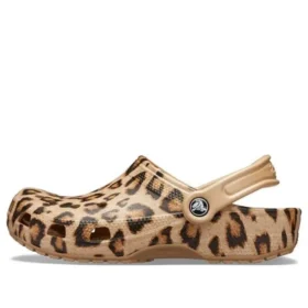 Classic Clog “Leopar Altın”