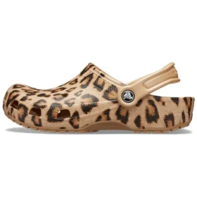 Classic Clog “Leopar Altın”