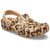 Classic Clog “Leopar Altın”