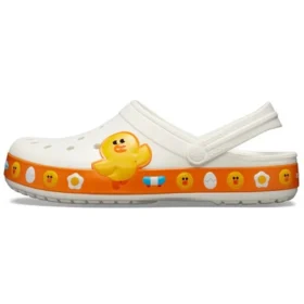 Classic Clog Line Friends Beach “Beyaz Sarı”