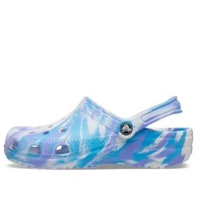 Classic Clog Marble Beach Sports “Beyaz Mavi”
