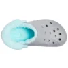 Classic Clog Sıcak Tutucu Polar Astarlı “Gri Mavi”