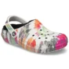 Classic Clog Tie-Dye “Çok Renkli Siyah”