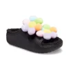 Classic Cozy Daisy Sabolar “Black Multi”